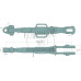 Hubstrebe für Massey Ferguson 8S.205 8S.245 8S.305 8660 8680 8727 8735 8740/S
