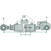 Hydraulischer Oberlenker A Kat.: 3 / 32  B Kat.: 2 / 25,4  F (mm): 592 / 742
