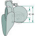 Fangprofil Kat. 3, Splint- 17 mm, schwere Ausführung