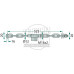 Stabilisatorkette A (mm) 525, B (mm) 16 x 2, C (mm) 20 x 2,5