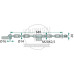 Stabilisatorkette A (mm) 640, B (mm) 20 x 2,5, C (mm) 20 x 2,5