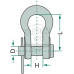 Schäkel  D (mm): 16  H (mm): 20  L (mm): 54