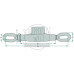Spannschloss A (mm) 280 - 345, B (mm) 150, D (mm) 55