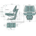 Sitz - Traktorsitz - Schleppersitz - mechanisch gefedert - PVC