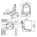 Granit Sitz Ersatz für John Deere AM138194, AM122434, AM138195, TCA13830