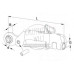 Grundkörper Stabilisator L (mm) 350, d (mm) 25,4, B (mm) 40 Walterscheid 1309100
