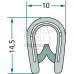 5m Dichtgummi Scheibengummi Klemmbereich mm 1 - 4