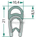 5m Dichtgummi Scheibengummi Klemmbereich mm 1 - 4