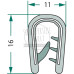5m Dichtgummi Scheibengummi Klemmbereich mm 4 - 6
