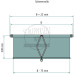 Scherenrollo 700 x 330mm