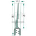5m Dichtgummi Scheibengummi Klemmbereich mm 2 - 4