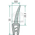 5m Dichtgummi Scheibengummi Klemmbereich mm 1 - 2,5