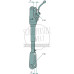 Hubstrebe passend für Fiat 55-46 65-46 640 4981662