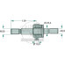 Unterlenker Stabilisator Länge min.-max. (mm): 440  Kat.: 2
