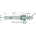 Unterlenker Stabilisator Länge min.-max. (mm): 500-520  Kat.: 1