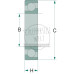 Radlager innen 38,1 x 72,1 mm passend für Fendt F 250 GT