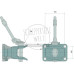 Flanschkupplung für Fendt Favorit Ford / New Holland 3230 3430 John Deere 8295RT