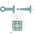 Zugöse passend für John Deere M740I Mc Hale Fusion 3 Väderstad Rapid 8000537
