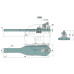 Tragplatte K80 JCB Fastrac 4160 4190 4220 8250 8280 8310 8330 - 00.960.565.0-A02