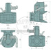 Flanschkupplung Scharmüller A11 Lochbild mm 120 x 55 Stützlast kg 1000 D-Wert kN 29,4