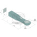 Zugöse Ausführung Absteckbar, D-Wert kN 70 - Rockinger ROE57264