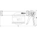 KS-Tools Hand-Kartuschen-Pistole 600 ml, 480mm Ersatz für KS Tools 980.3000