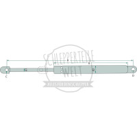 Gasdruckdämpfer Motorhaube für Fendt 207 V+F 312 712 828 939 1050 Favorit 916 926