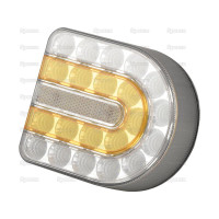 Connix LED Kabelloser Blinker mit Begrenzungsleuchte für vorne Rechts magnetisch