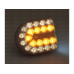 Connix LED Kabelloser Blinker mit Begrenzungsleuchte für vorne Links magnetisch