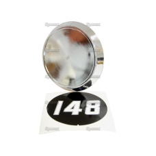 Emblem - MF 148 (Kunststoff) für Massey Ferguson 148 - 3406973M91, 1865461M1