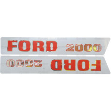 Typenschild - Aufkleber für Ford / New Holland 2000 - C5NN16605Y, 81814375