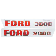Typenschild - Aufkleber für Ford / New Holland 3000 - 81814376, C5NN16605Z