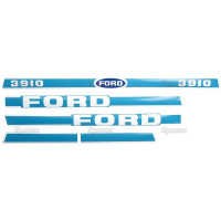 Typenschild - Schriftzug - Aufkleber für Ford / New Holland 3910