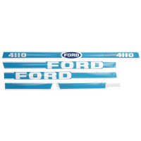 Typenschild - Schriftzug - Aufkleber für Ford / New Holland 4110, 4110 US Built