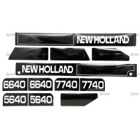 Typenschild für Ford / New Holland 5640 6640, 7740 
