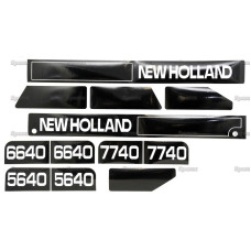Typenschild für Ford / New Holland 5640 6640, 7740