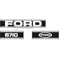 Typenschild -für Ford / New Holland 6710 Ford / New Holland 6710
