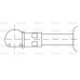 Gasdruckdämpfer 190mm für Case IH JX Ford / New Holland TN, Steyr Kompakt - 5191712