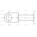 Gasdruckdämpfer 355mm für Massey Ferguson 5470SA, Merlo Various