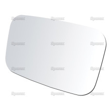 Ersatzspiegelglas - Rechteckig, (konvex), 203 x 130mm für Claas 3193870, Britax