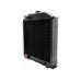 Kühler Wasserkühler für Fiat 55-90 60-90 65-90 70-90 80-90 85-90 88-94 90-90