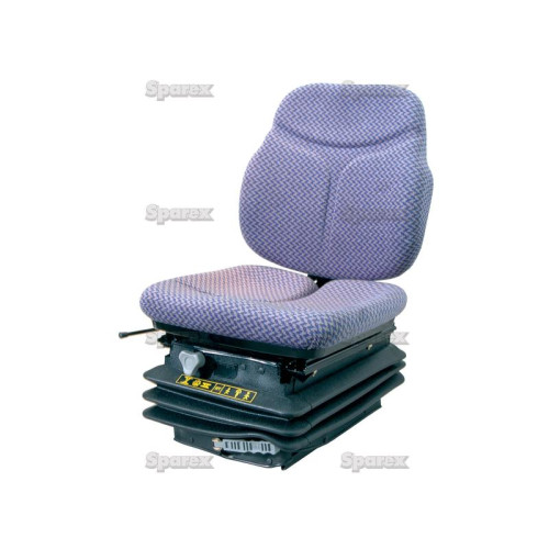 Univeral Komfort Traktorsitz luftfgefedert - Schleppersitz mit Stoffbezug