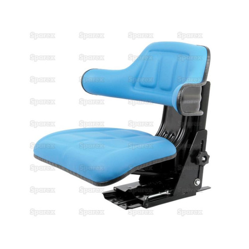 Univeral Traktorsitz in Blau - Traktor Sitz - Schleppersitz