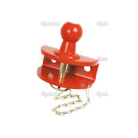 Kugelkupplung - BALL HITCH-DOUBLE DUTY-RED