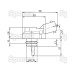 Ladedrucksensor für Ford / New Holland T6.120, T6.140, T6.150, Steyr 4110 PROFI, 4115 PROFI