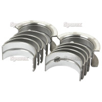 Hauptlager +0.020 0.50mm Set für Case IH 276 3434 354 374 384 434 444 B250 B275 B414