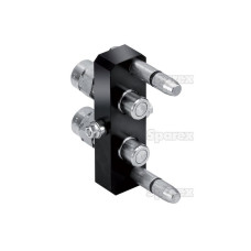 Multikupplung Stecker 2 Wege Faster S.p.A 2PB06-2-12G M C, 2PB06212GMC