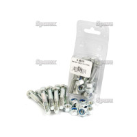 5x Abscherbolzen,  M8 x 50mm 