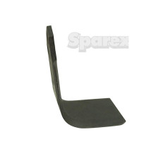 5x Fräsmesser Quadratisch Rechts 80x8mm Höhe: 188mm für Kverneland B Maletti B