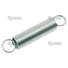 5x Zugfedern, Feder Ø22mm, Draht-Ø2.3mm, Länge: 152mm.